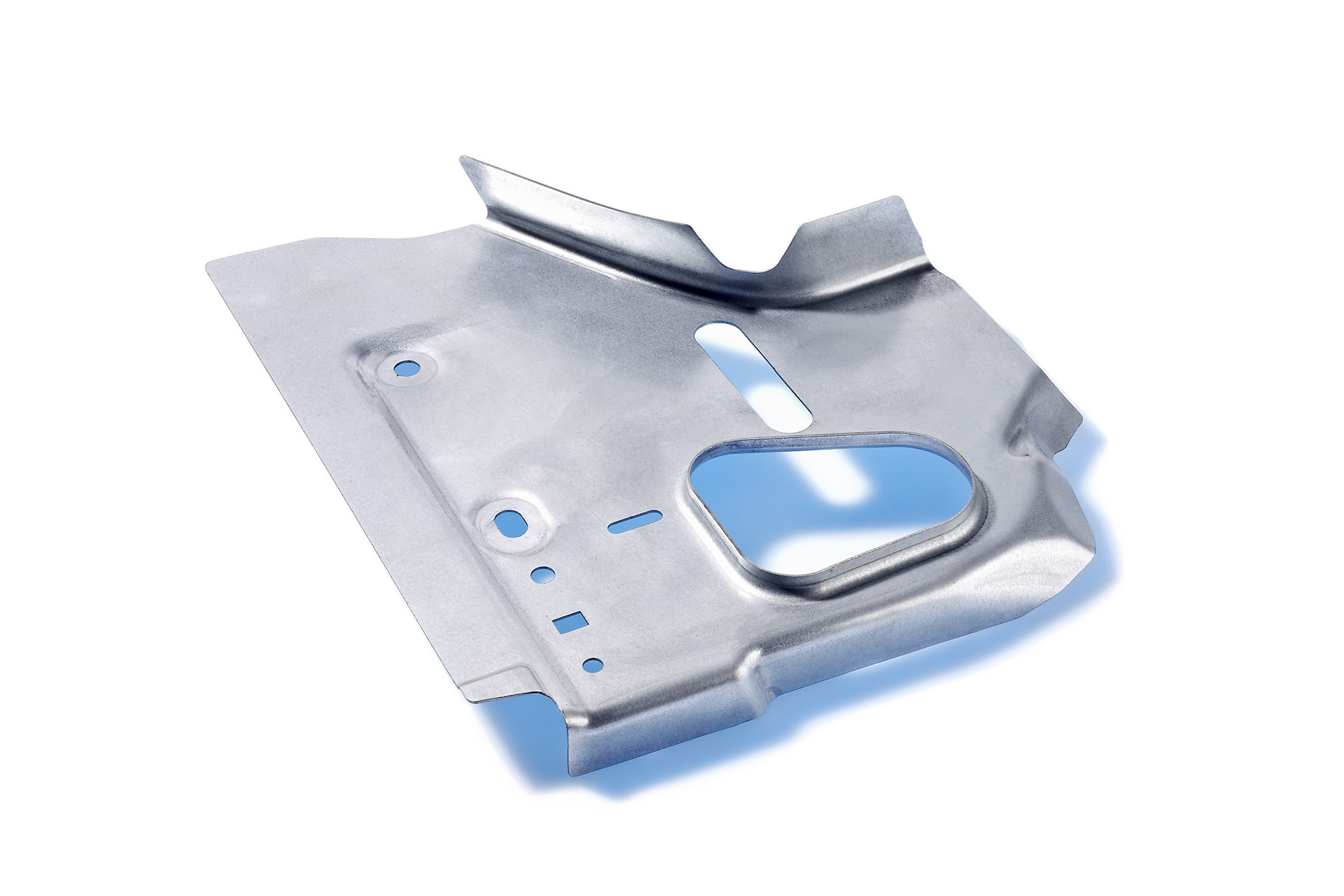 Precisely formed shielding sheet for electromagnetic compatibility (EMC) – ideal for electronics and automotive applications.